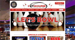 Desktop Screenshot of concoursebowling.com