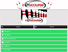 Tablet Screenshot of concoursebowling.com